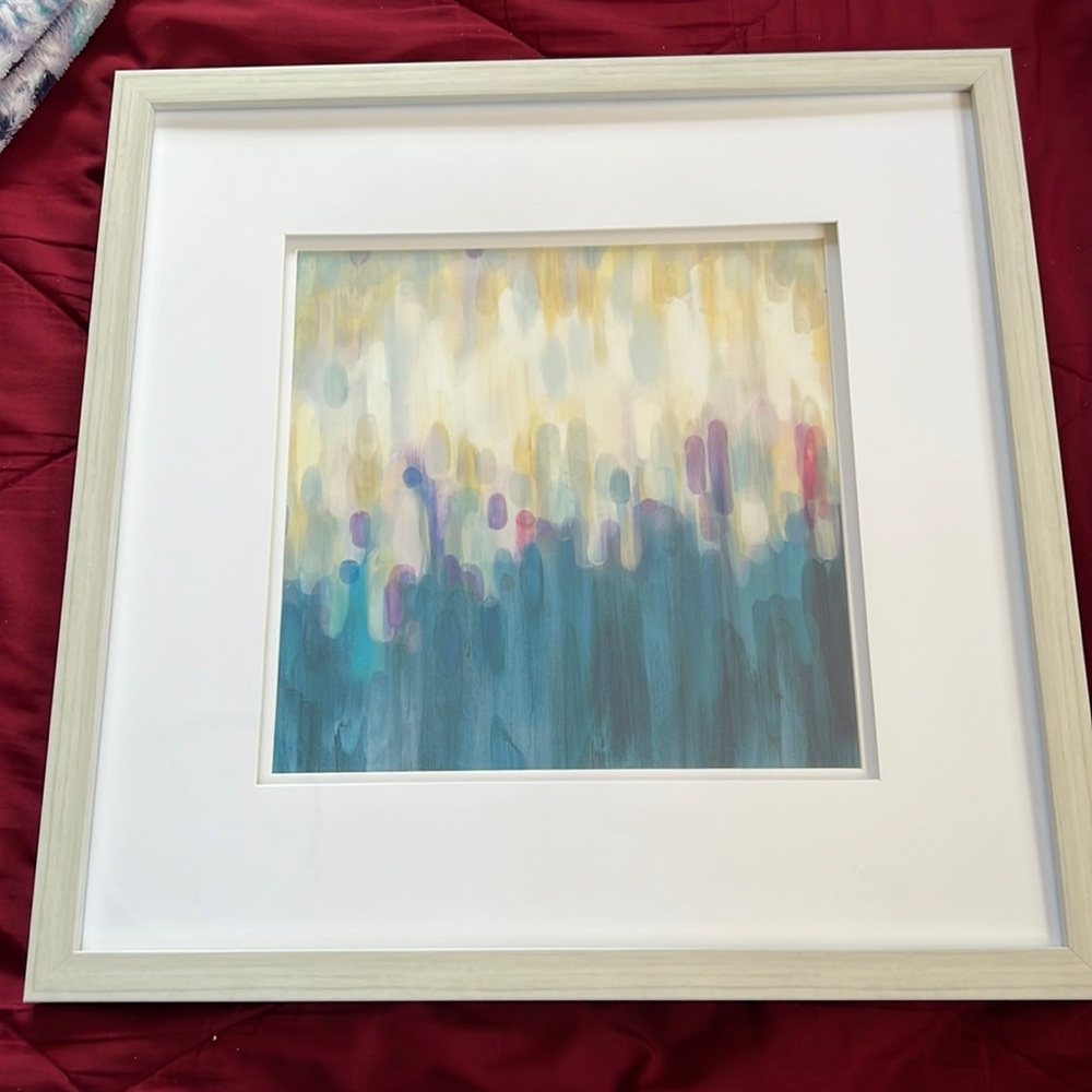 Drop of Indigo Wall Art Painting from Target
